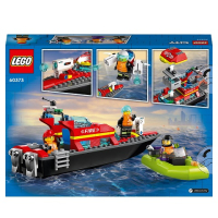 LEGO 60373 Brandweer Reddingsboot